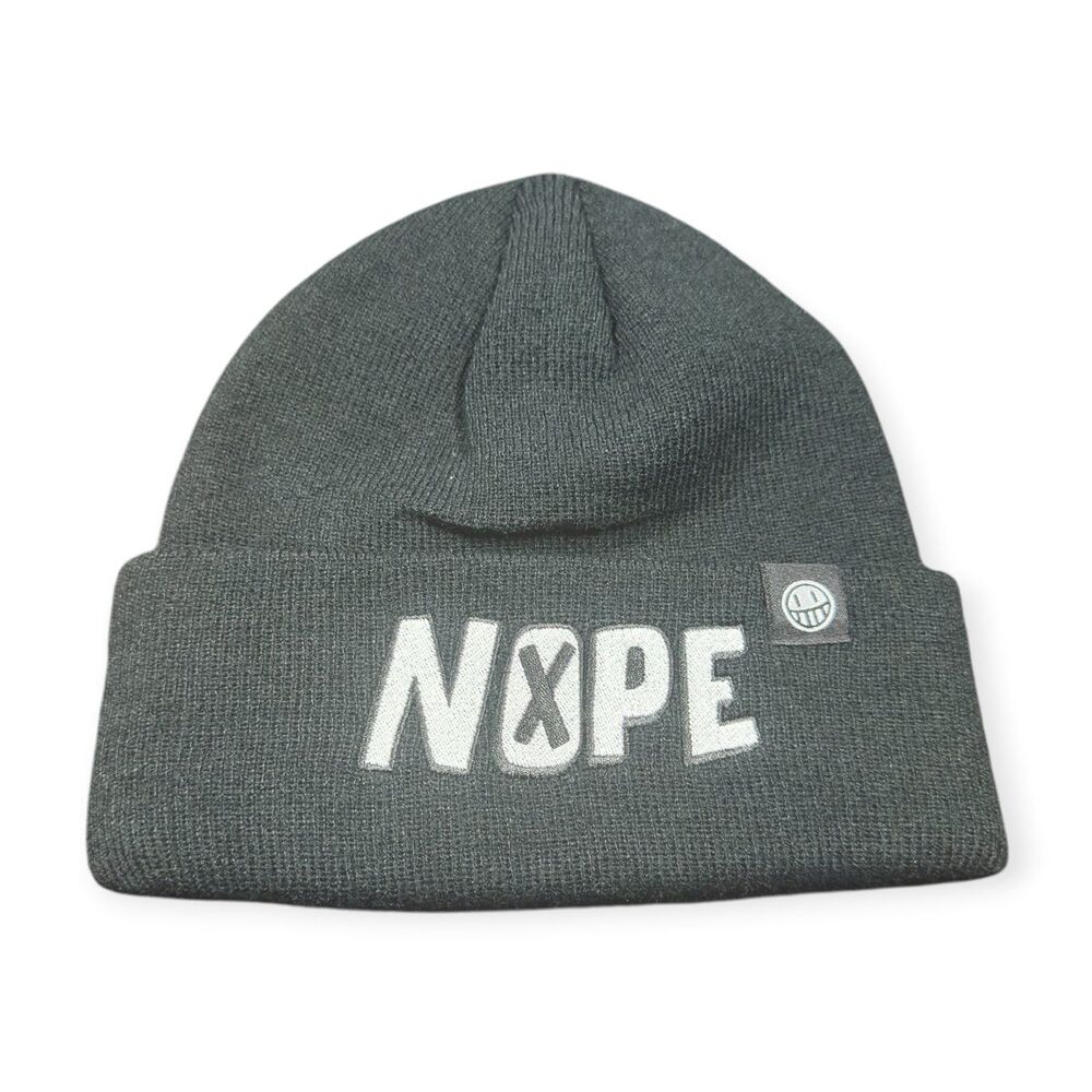 The Boys Nope Beanie Black Rare Retro OSFM